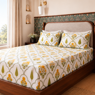 Nature Lush  : Handblock Bedding
