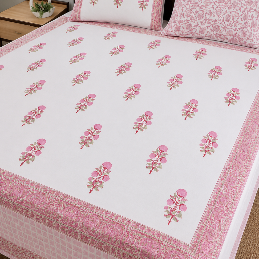Gulnaar : Handblock Bedding