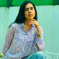 Lavender Bliss - Pure Modal Silk Shirt hand block printed cotton shirt close-up detail, hand block print pattern